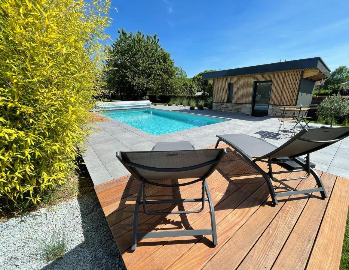 Sejour Detente - Appart'Hotel N 1 Avec Jaccuzi, Piscine Et Petit-Dejeuner Chouzelot Zewnętrze zdjęcie